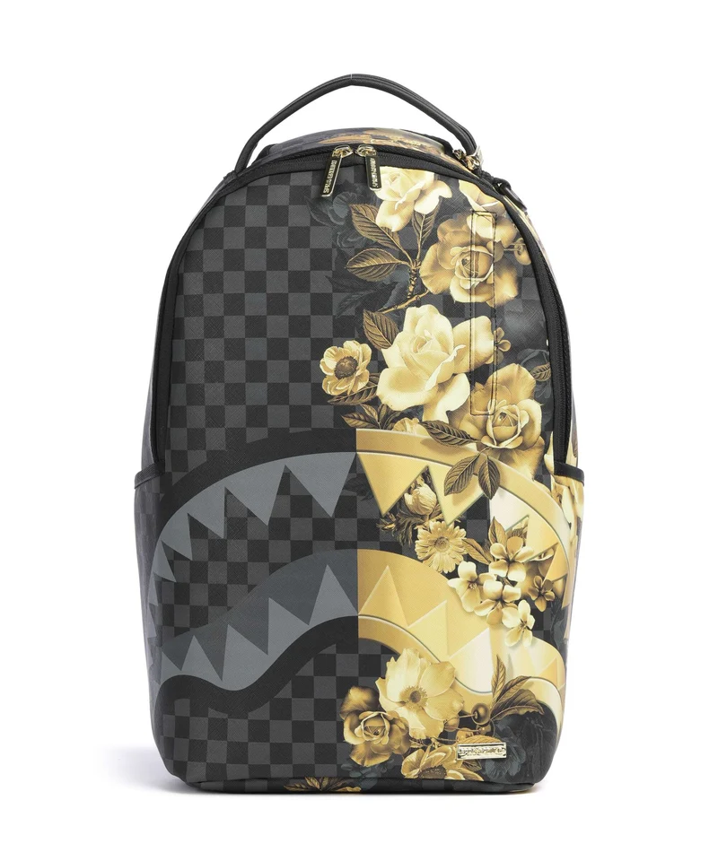 Sprayground Gold Floral Remix Sac à dos black