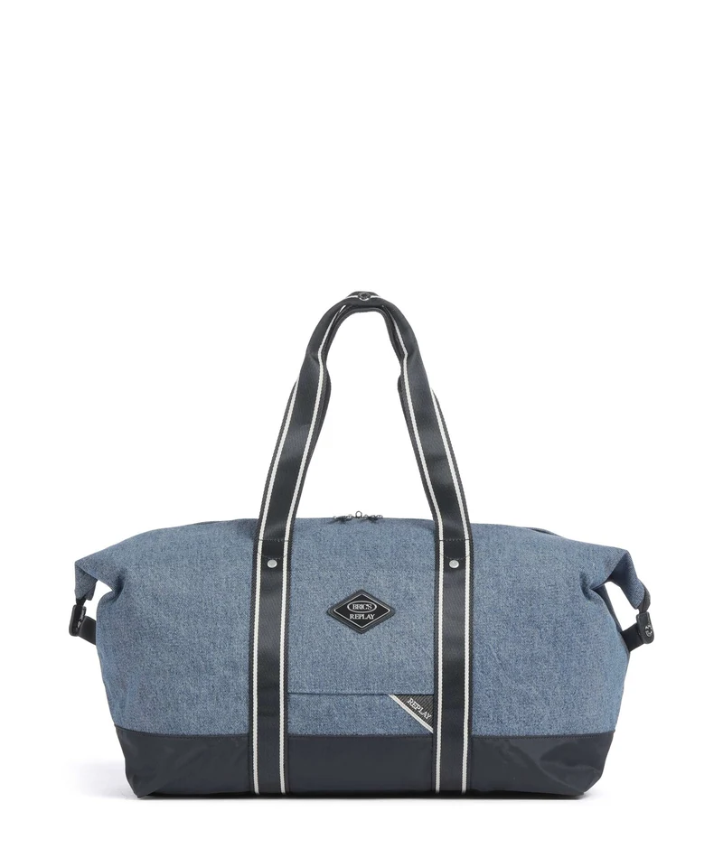 Brics Replay Medium Sac week-end light denim