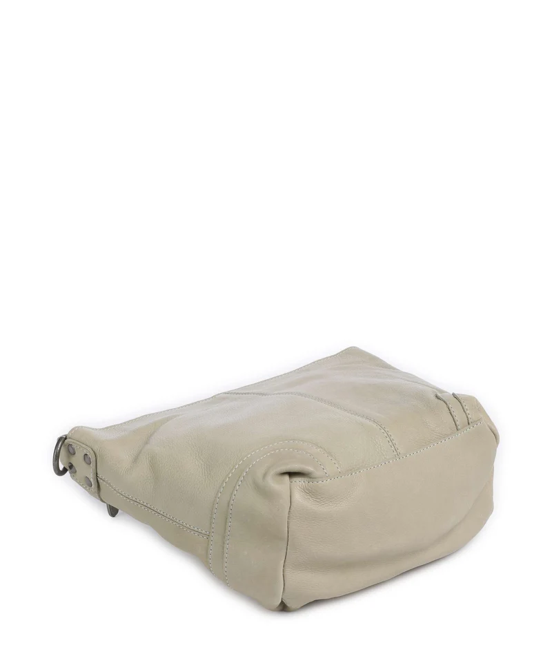 The Chesterfield Brand Washed Waxed Cow Lucy Sac porté épaule ocean green