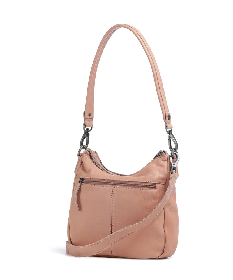 The Chesterfield Brand Washed Waxed Cow Caroline Sac bandoulière vintage rose