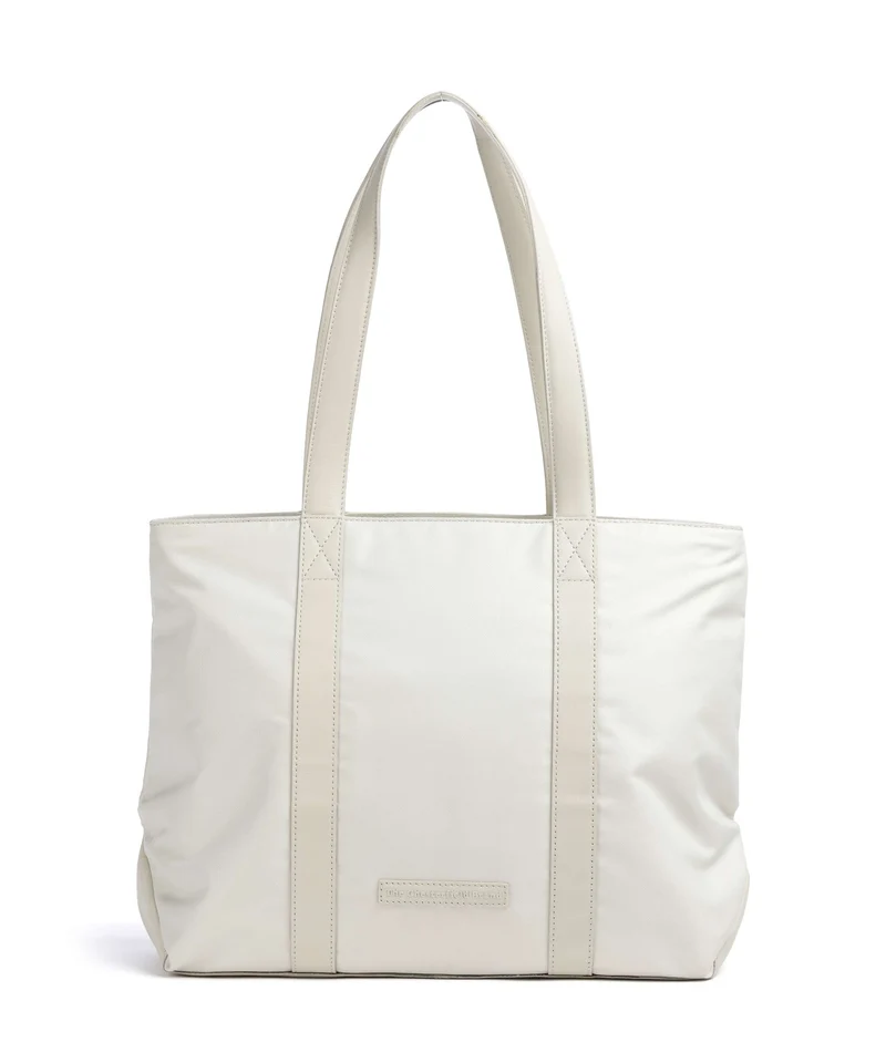 The Chesterfield Brand Nylon Wax Pull Up Otta Cabas off white