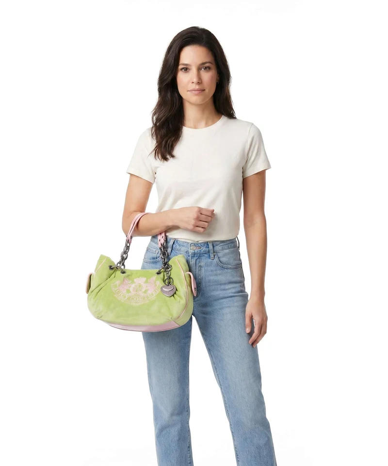 Juicy Couture Daydreamer Classic Crest M Sac fourre-tout pistachio green