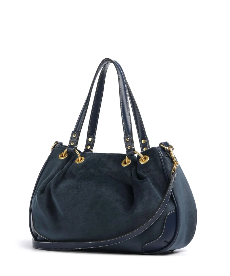 Juicy Couture Twig Narrative Velvet M Sac fourre-tout blue depths
