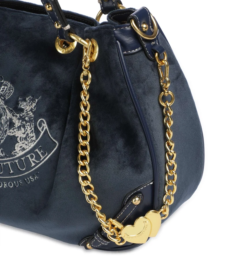 Juicy Couture Twig Narrative Velvet M Sac fourre-tout blue depths