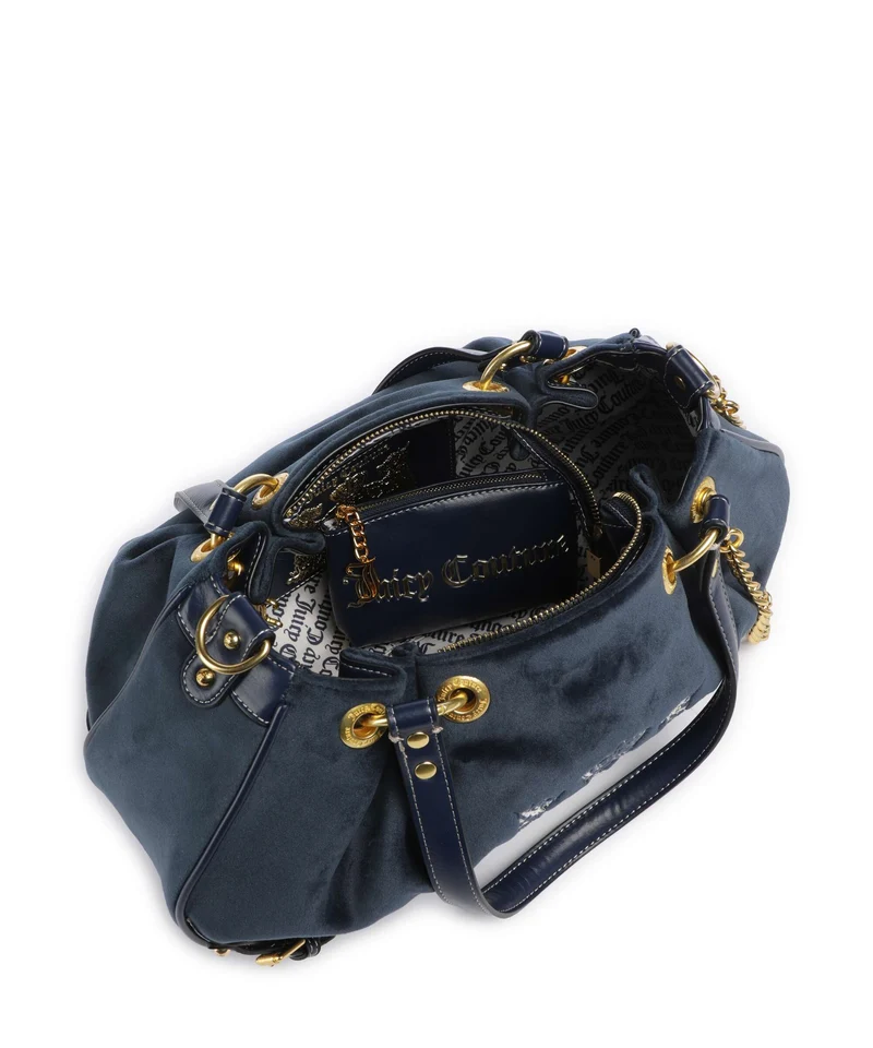 Juicy Couture Twig Narrative Velvet M Sac fourre-tout blue depths