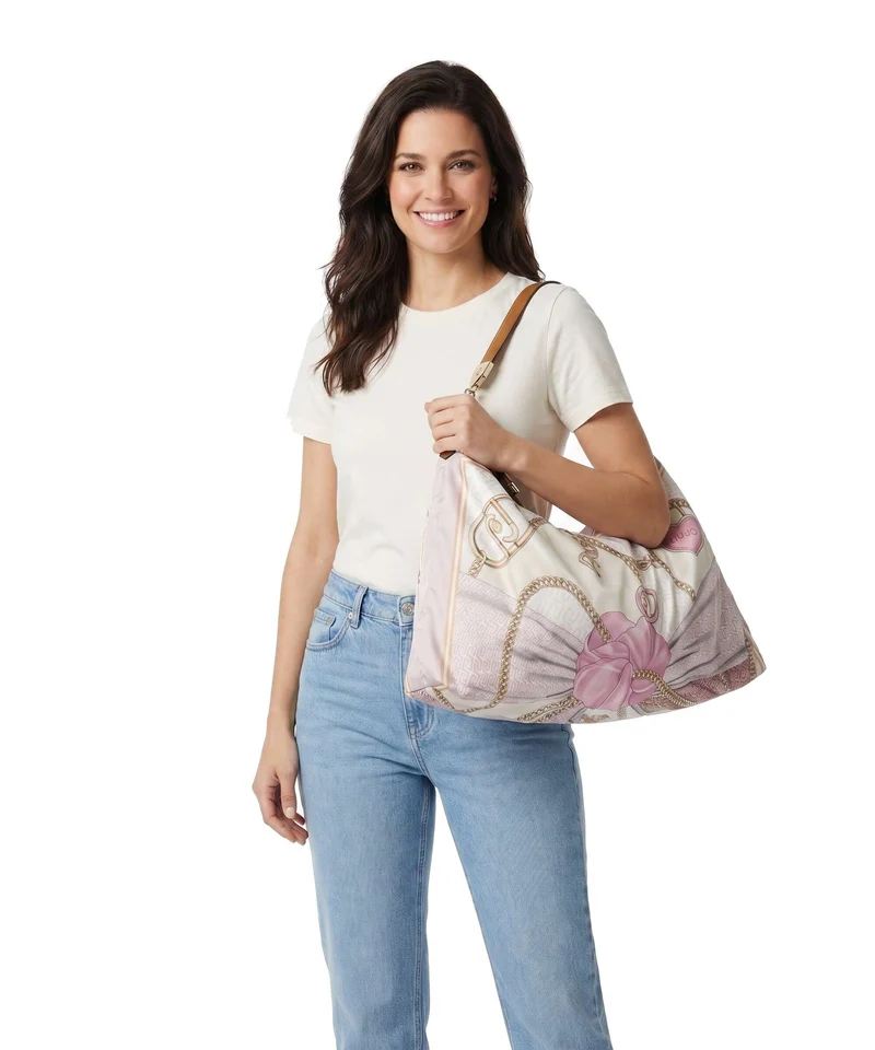 Liu Jo Foulard Sac fourre-tout st metall/soft peony