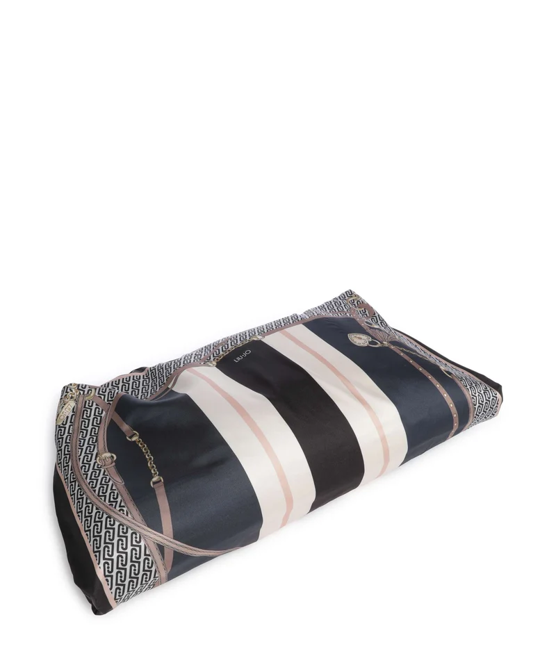 Liu Jo Foulard Sac fourre-tout st metall nero