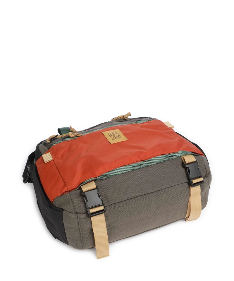 Topo Designs Mountain Sac bandoulière woodland/terracotta