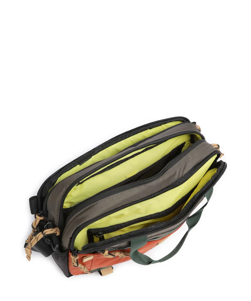 Topo Designs Mountain Sac bandoulière woodland/terracotta
