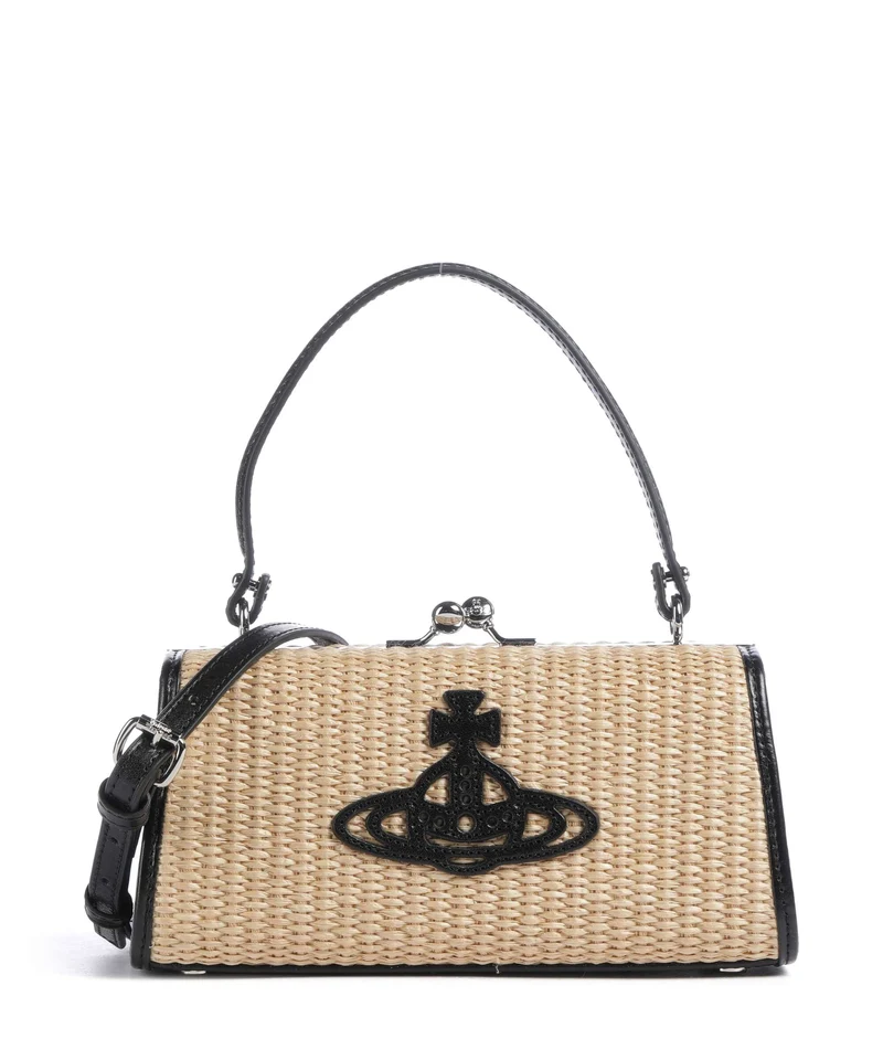 Vivienne Westwood Doll Frame XL Sac à main natural