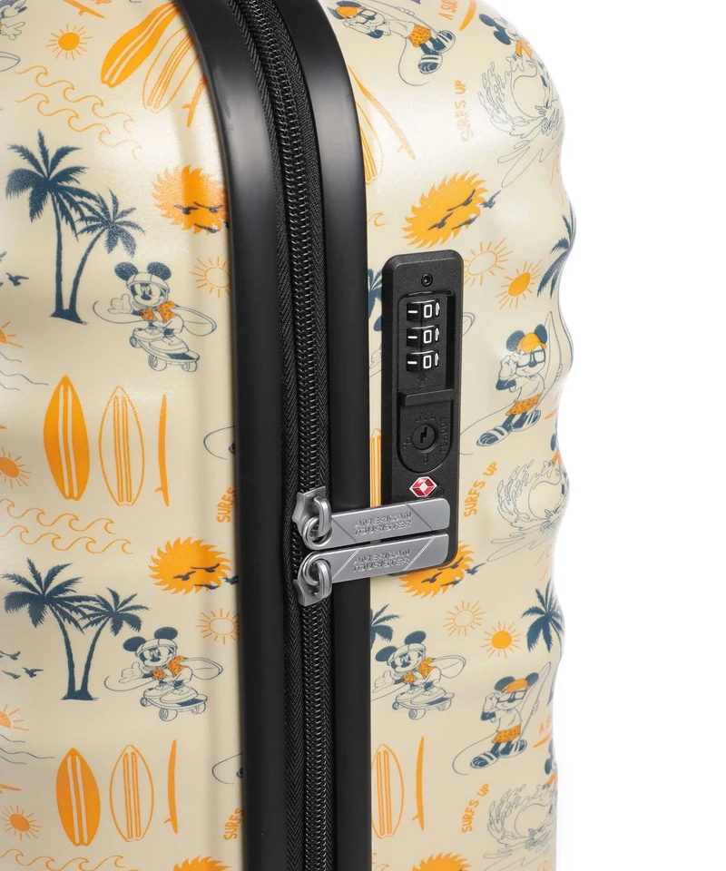 American Tourister Wavebreaker Disney Valise 4 roues mickey super surfer