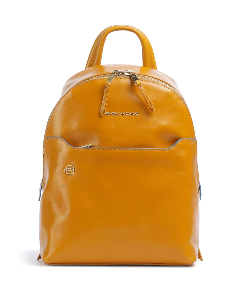 Piquadro Blue Square Sac à dos mustard