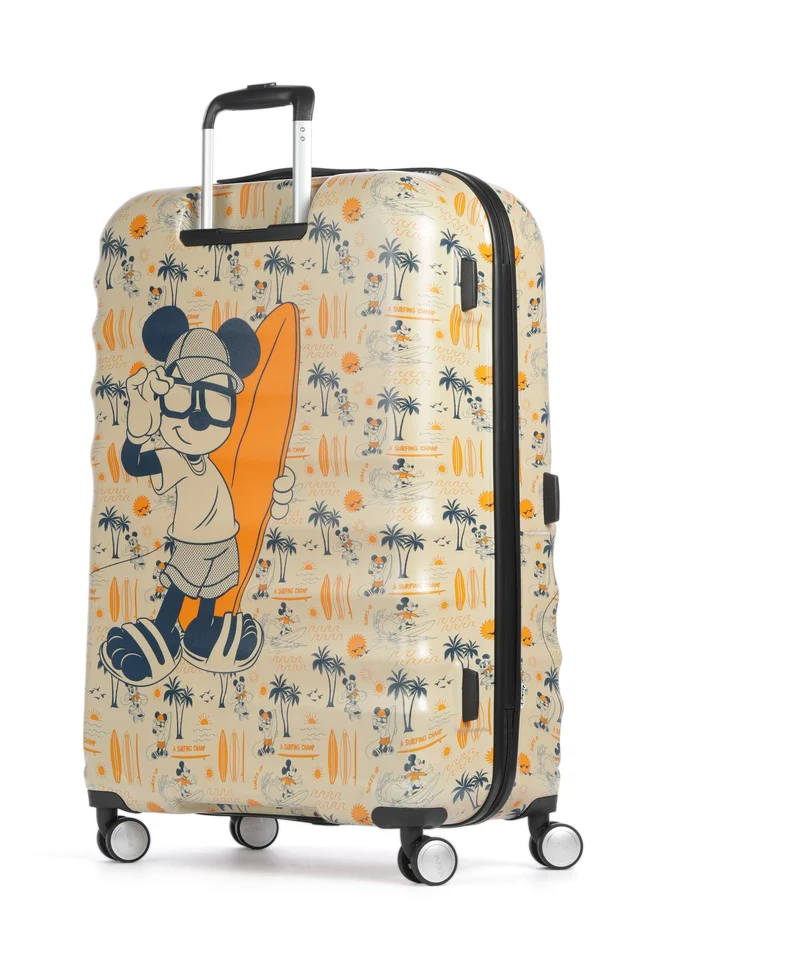 American Tourister Wavebreaker Disney Valise 4 roues mickey super surfer
