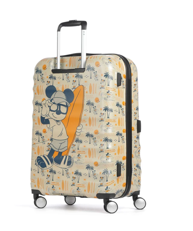 American Tourister Wavebreaker Disney Valise 4 roues mickey super surfer