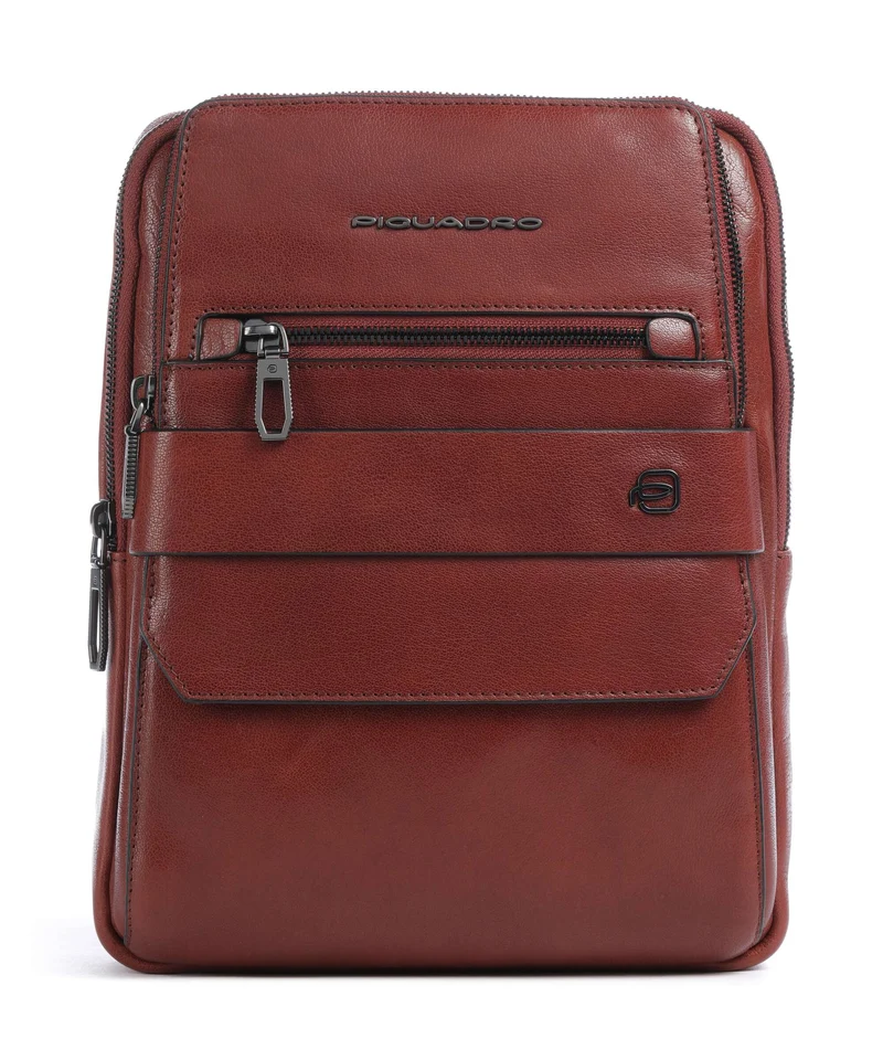 Piquadro Solm Sac bandoulière cuoio