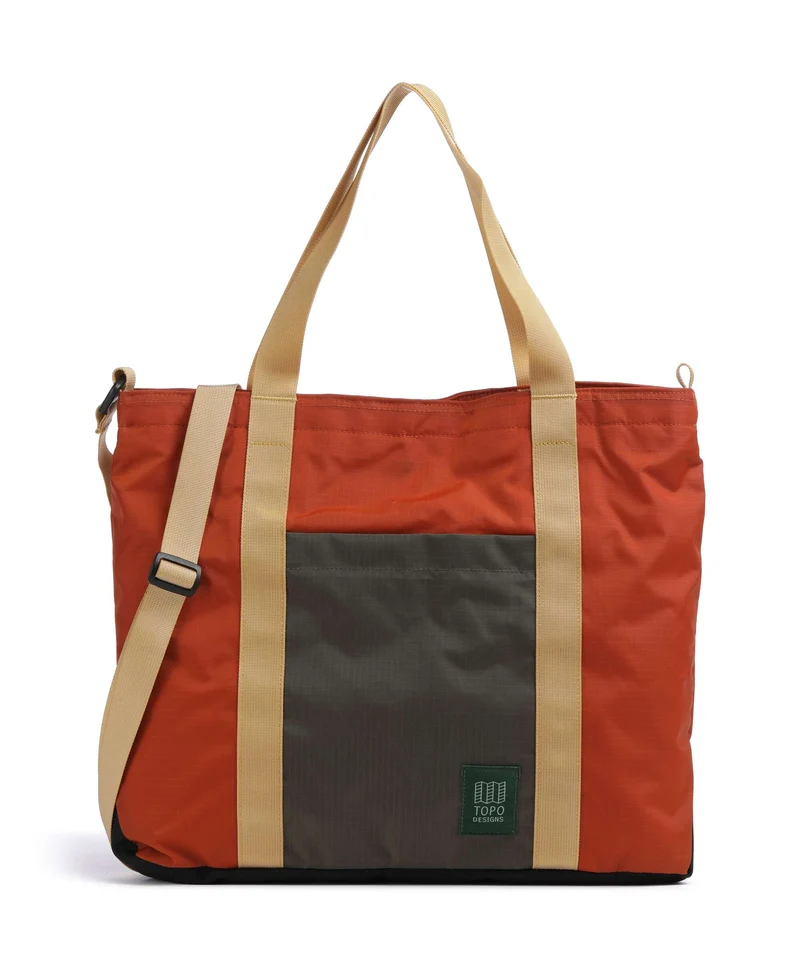 Topo Designs Mountain Essential Cabas woodland/terracotta