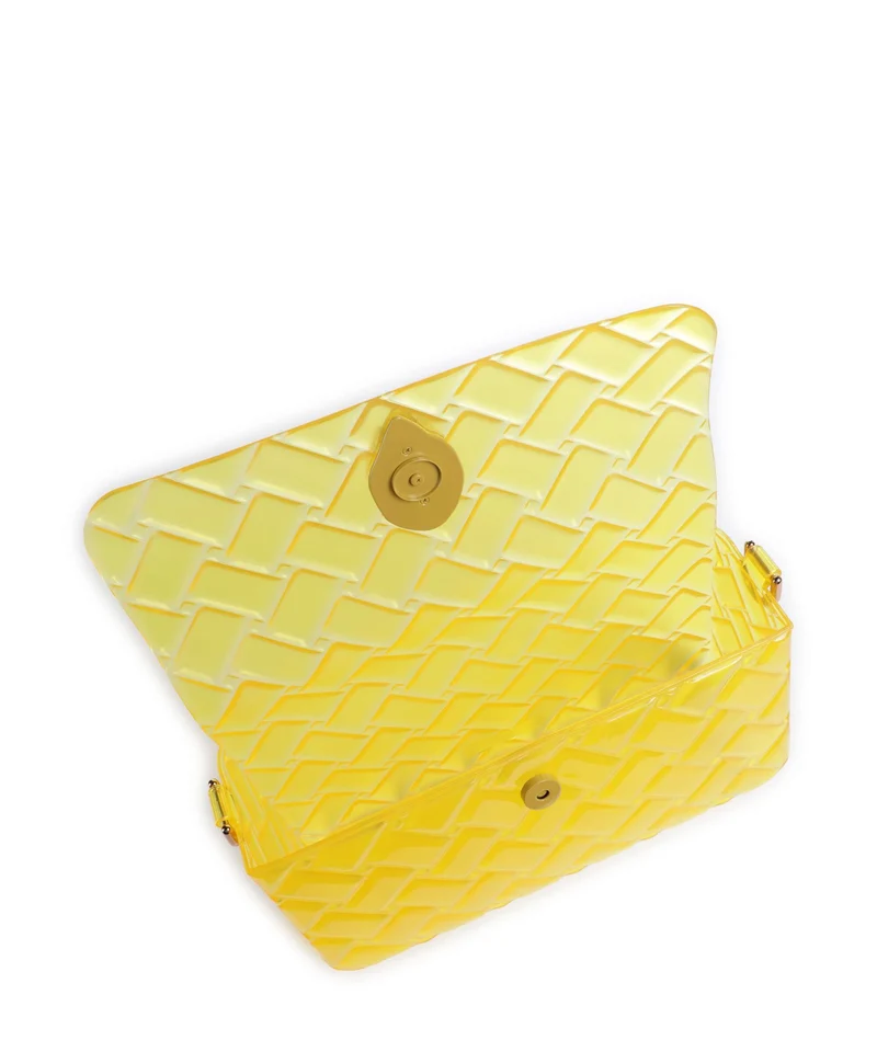 Kurt Geiger Jelly Kensington Sac porté épaule yellow