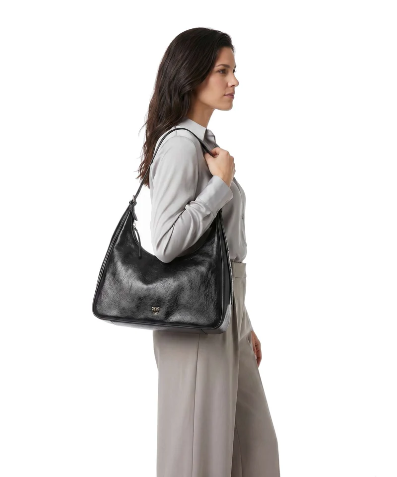Pinko Miss Pinko Classic Sac fourre-tout nero limousine/oro