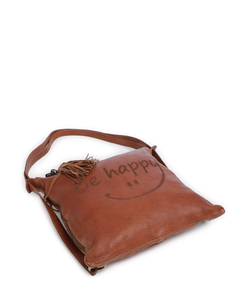 Taschendieb Wien Fröhlichgasse 3 Sac à main porté dos cognac