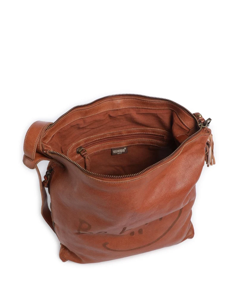 Taschendieb Wien Fröhlichgasse 3 Sac à main porté dos cognac