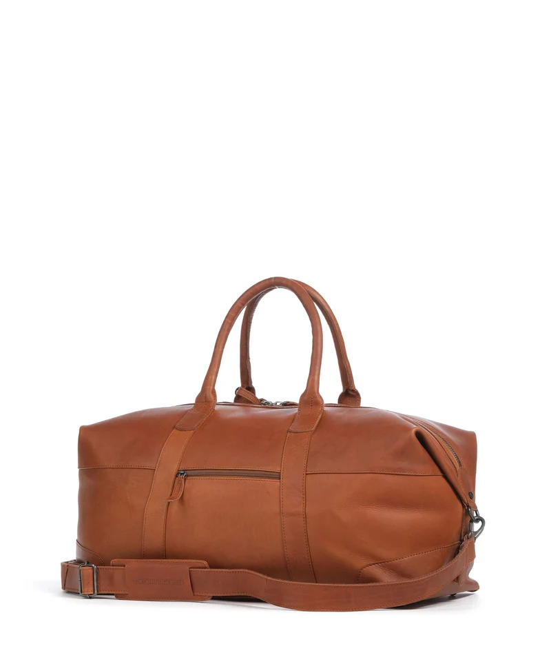 The Chesterfield Brand Wax Pull Up Cow Portsmouth 2 Sac week-end cognac