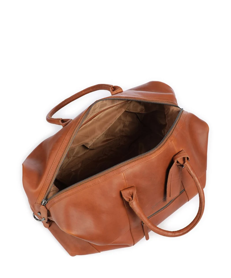 The Chesterfield Brand Wax Pull Up Cow Portsmouth 2 Sac week-end cognac