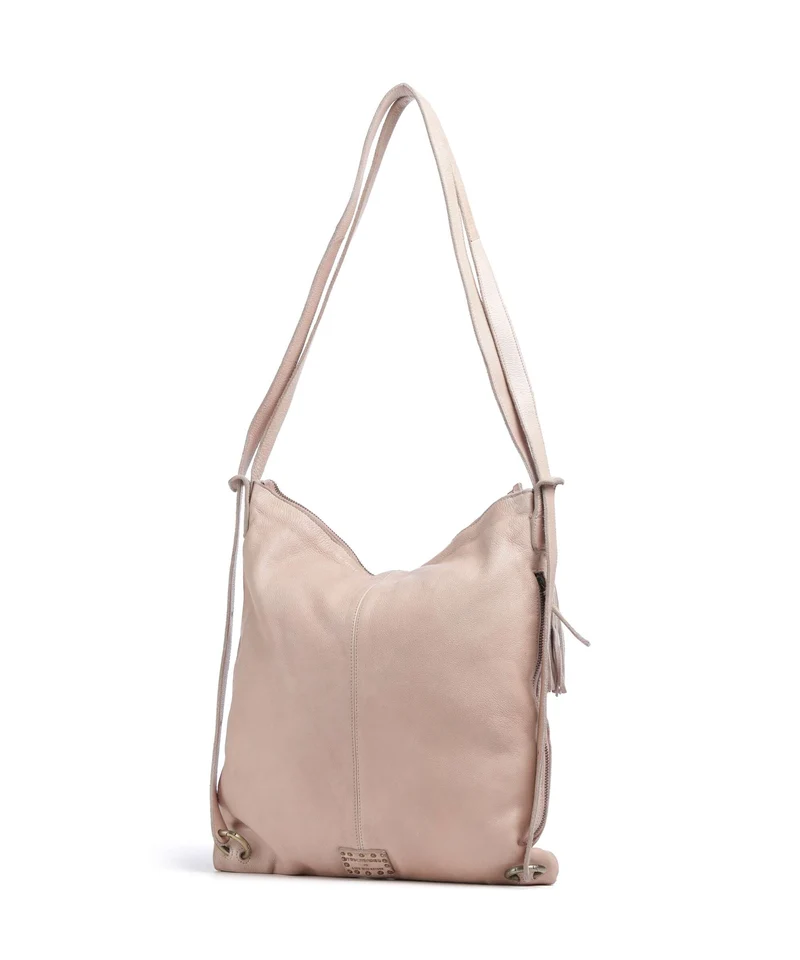 Taschendieb Wien Fröhlichgasse 3 Sac à main porté dos linen rose