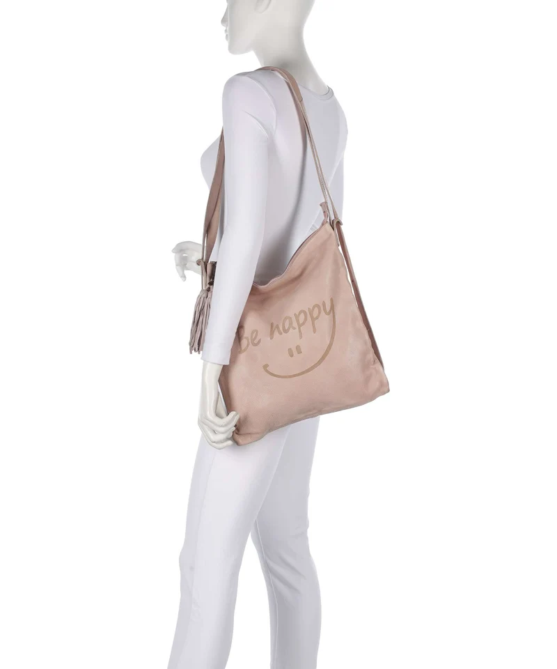 Taschendieb Wien Fröhlichgasse 3 Sac à main porté dos linen rose