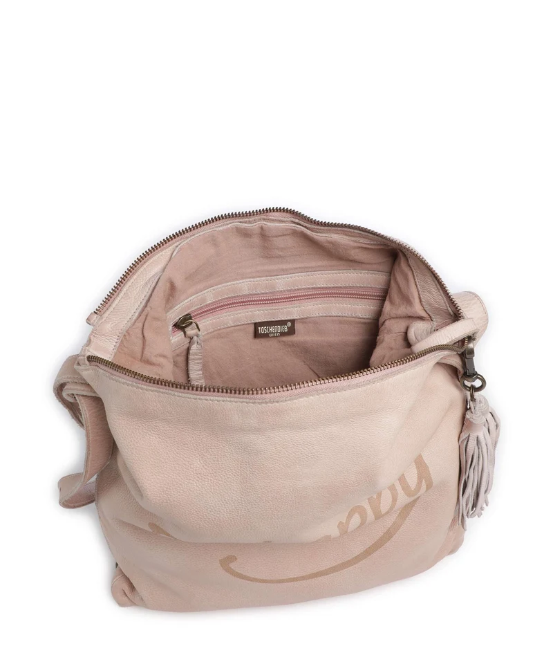 Taschendieb Wien Fröhlichgasse 3 Sac à main porté dos linen rose