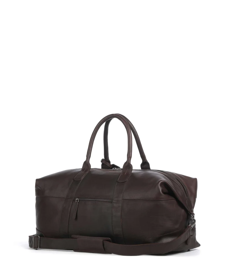 The Chesterfield Brand Wax Pull Up Cow Portsmouth 2 Sac week-end brown