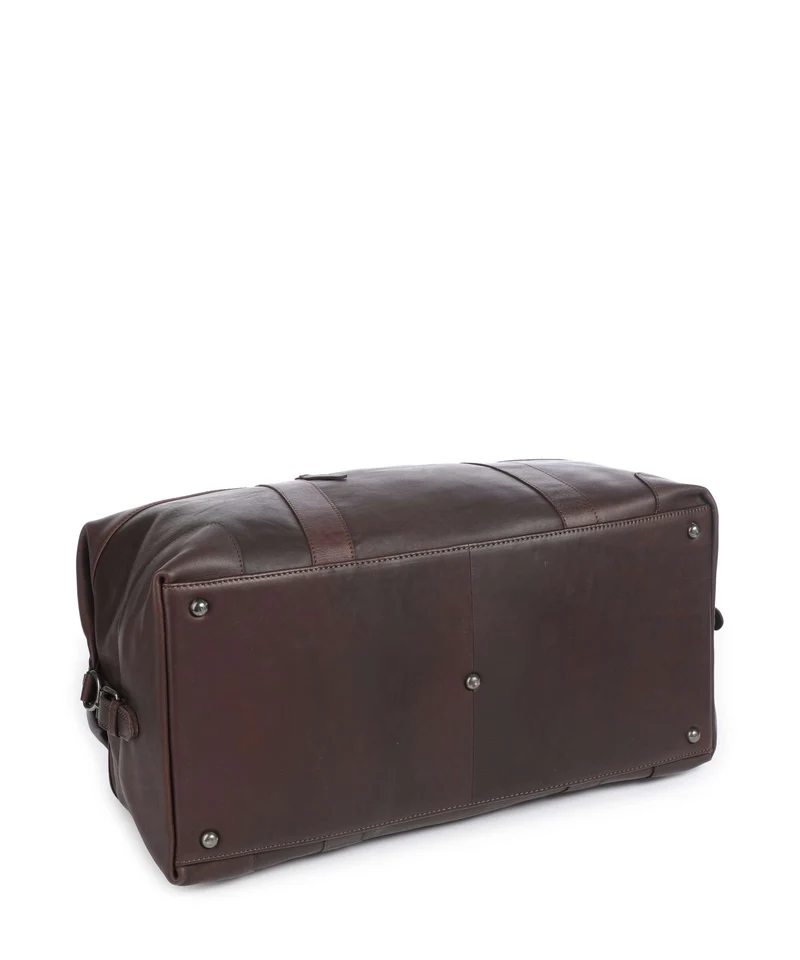 The Chesterfield Brand Wax Pull Up Cow Portsmouth 2 Sac week-end brown