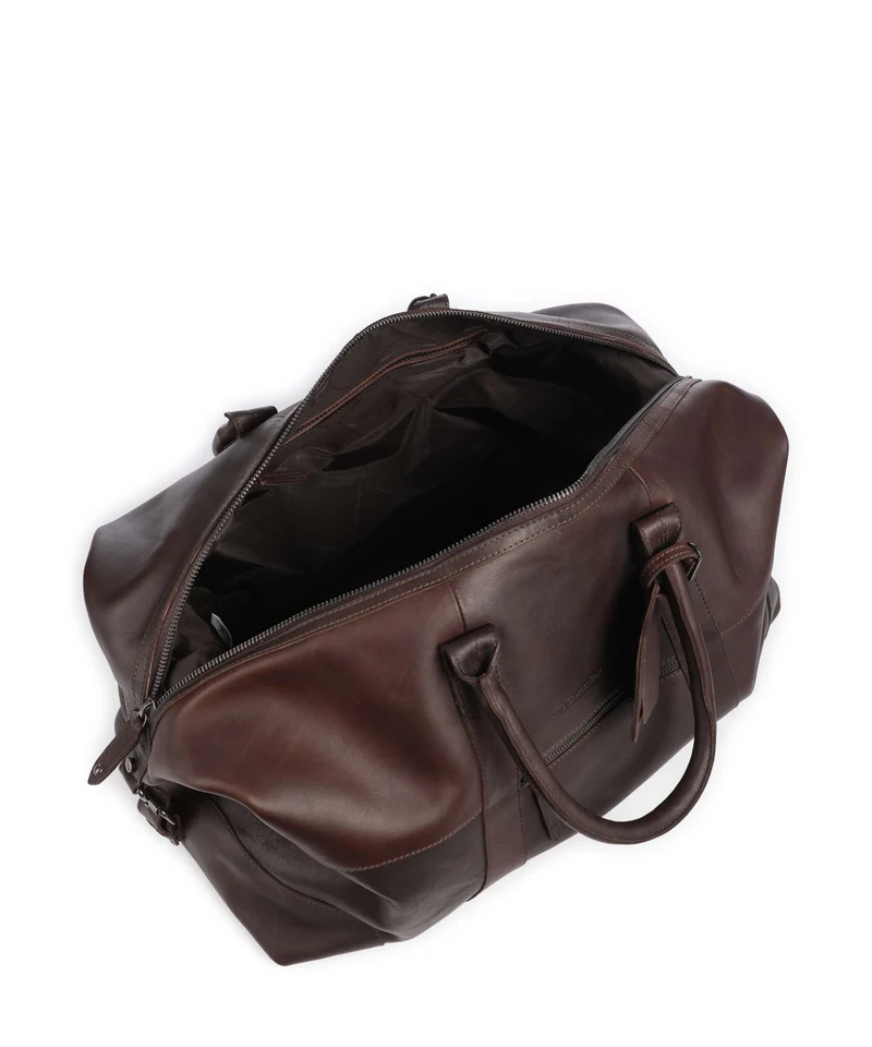 The Chesterfield Brand Wax Pull Up Cow Portsmouth 2 Sac week-end brown