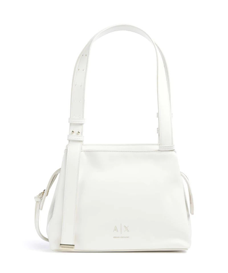 Armani Exchange Alice S Sac porté épaule off white