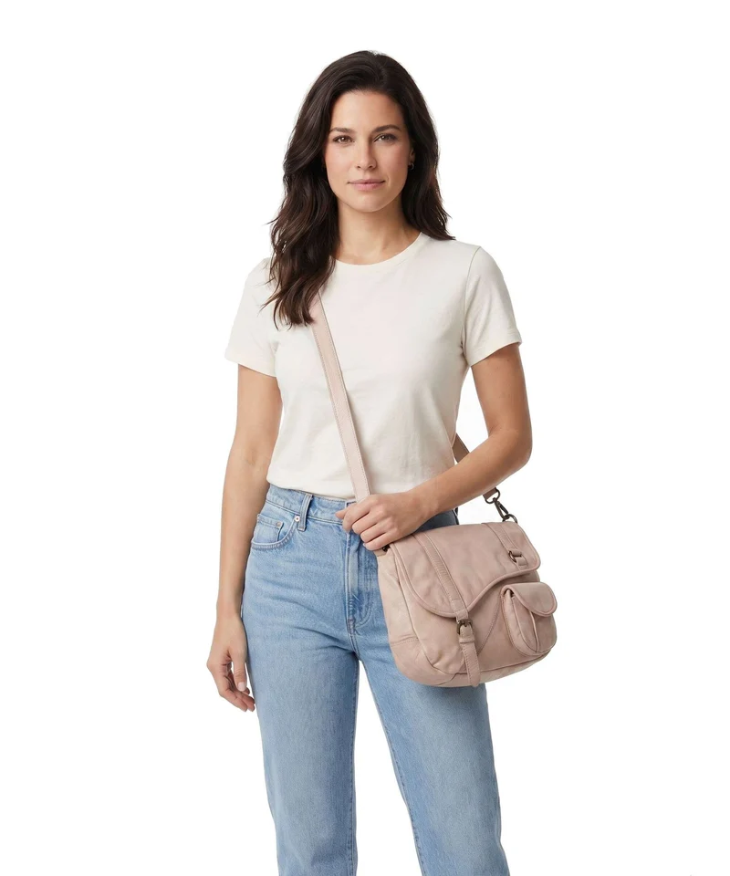 Taschendieb Wien Reitschulsteg 2 Sac bandoulière linen rose
