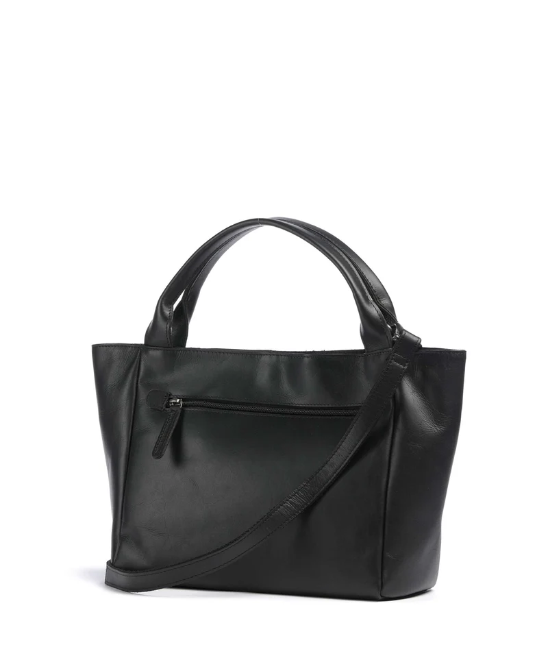 The Chesterfield Brand Wax Pull Up Cow Tenara Sac porté épaule black