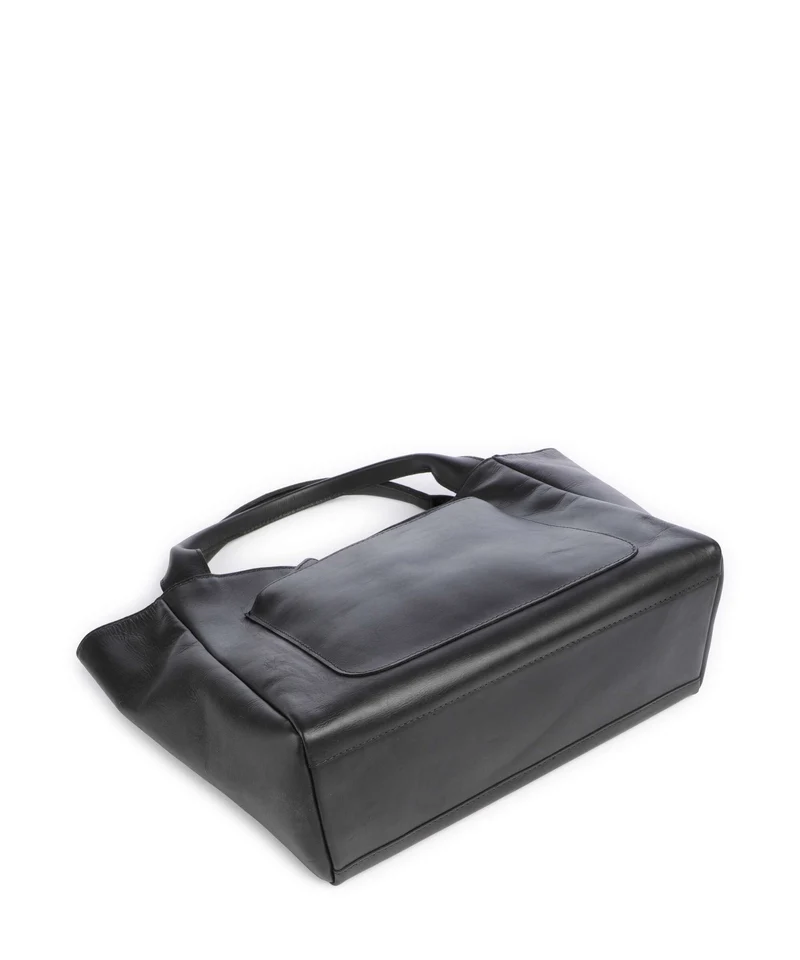 The Chesterfield Brand Wax Pull Up Cow Tenara Sac porté épaule black