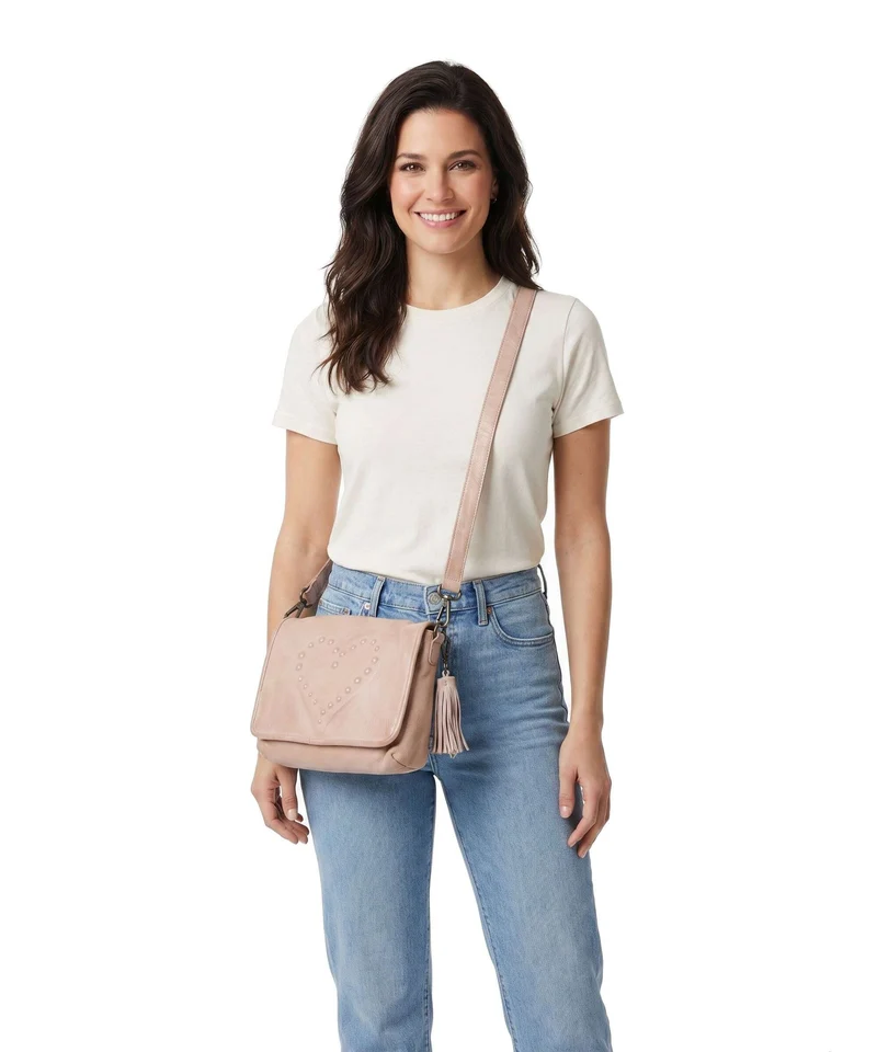Taschendieb Wien Johnstrasse 3 Sac bandoulière linen rose