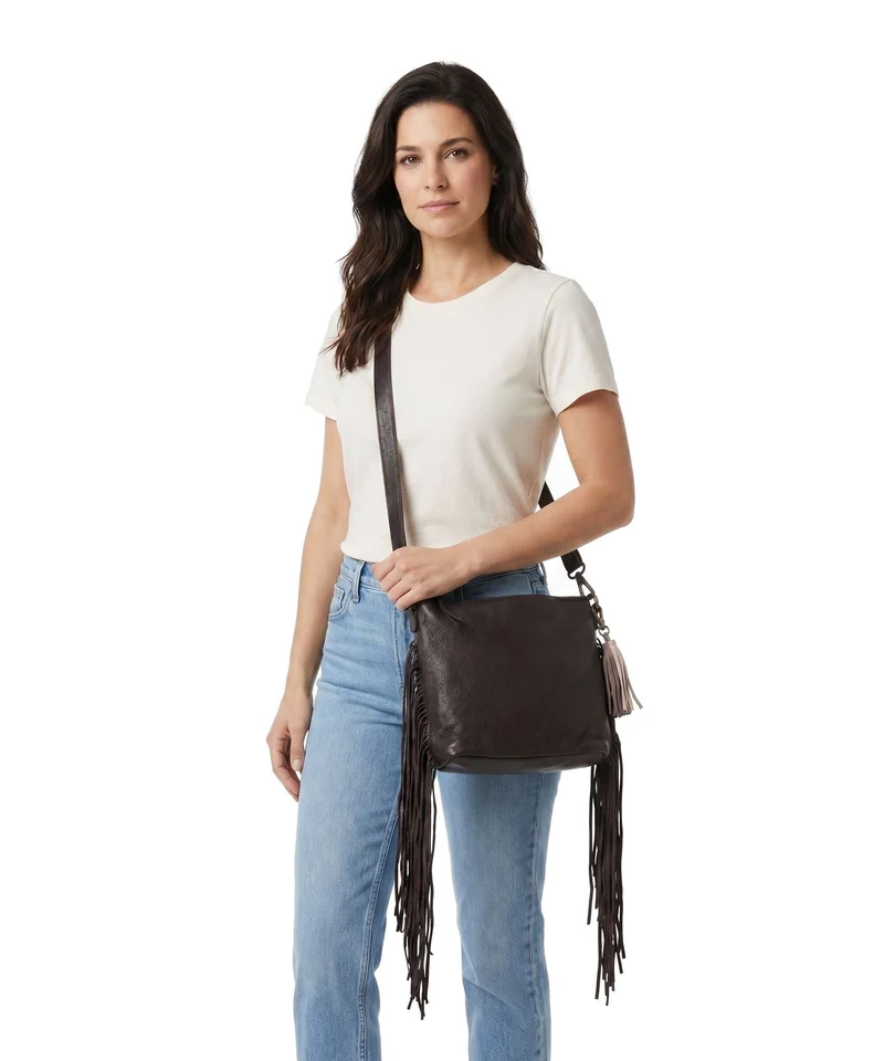Taschendieb Wien Löwengasse 4x Sac bandoulière mokka