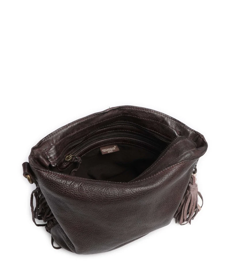 Taschendieb Wien Löwengasse 4x Sac bandoulière mokka