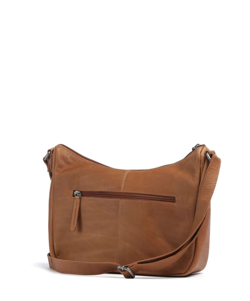 The Chesterfield Brand Wax Pull Up Cow Valenora Sac porté épaule cognac