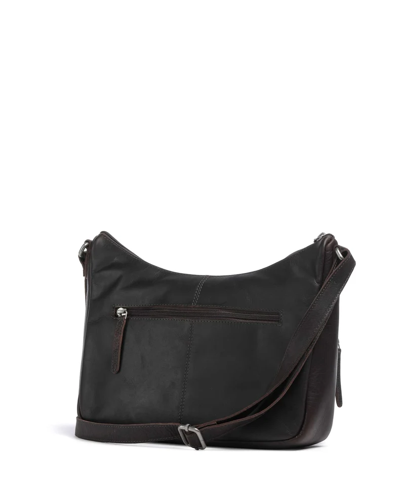 The Chesterfield Brand Wax Pull Up Cow Valenora Sac porté épaule brown