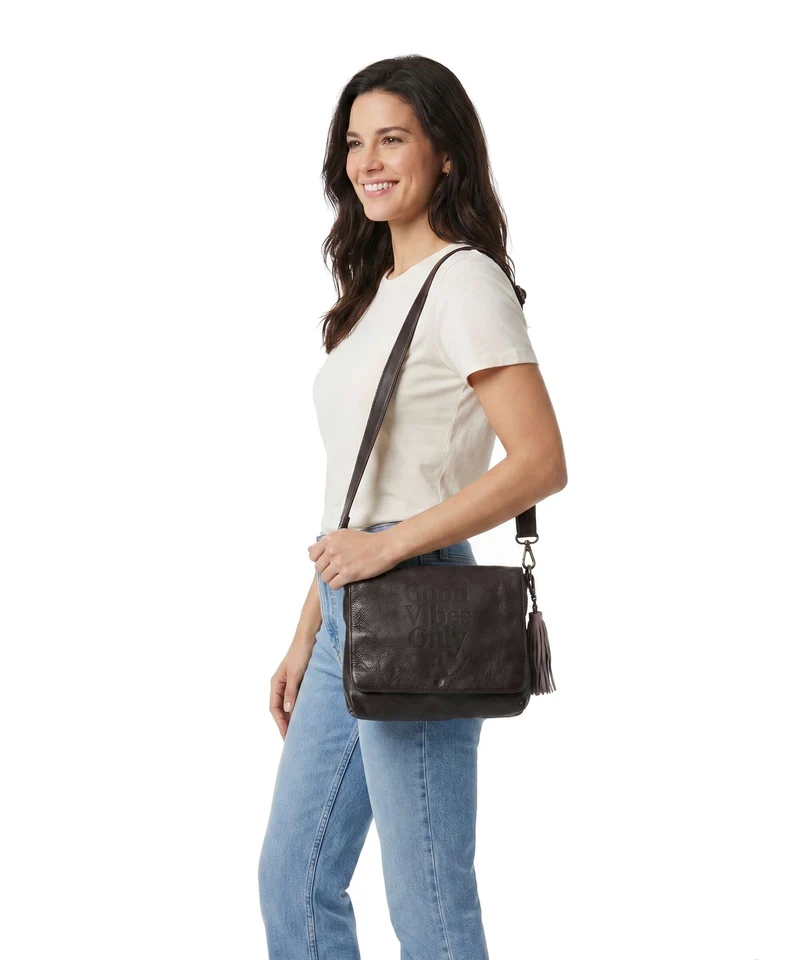Taschendieb Wien Gutstrasse 4 Sac bandoulière mokka