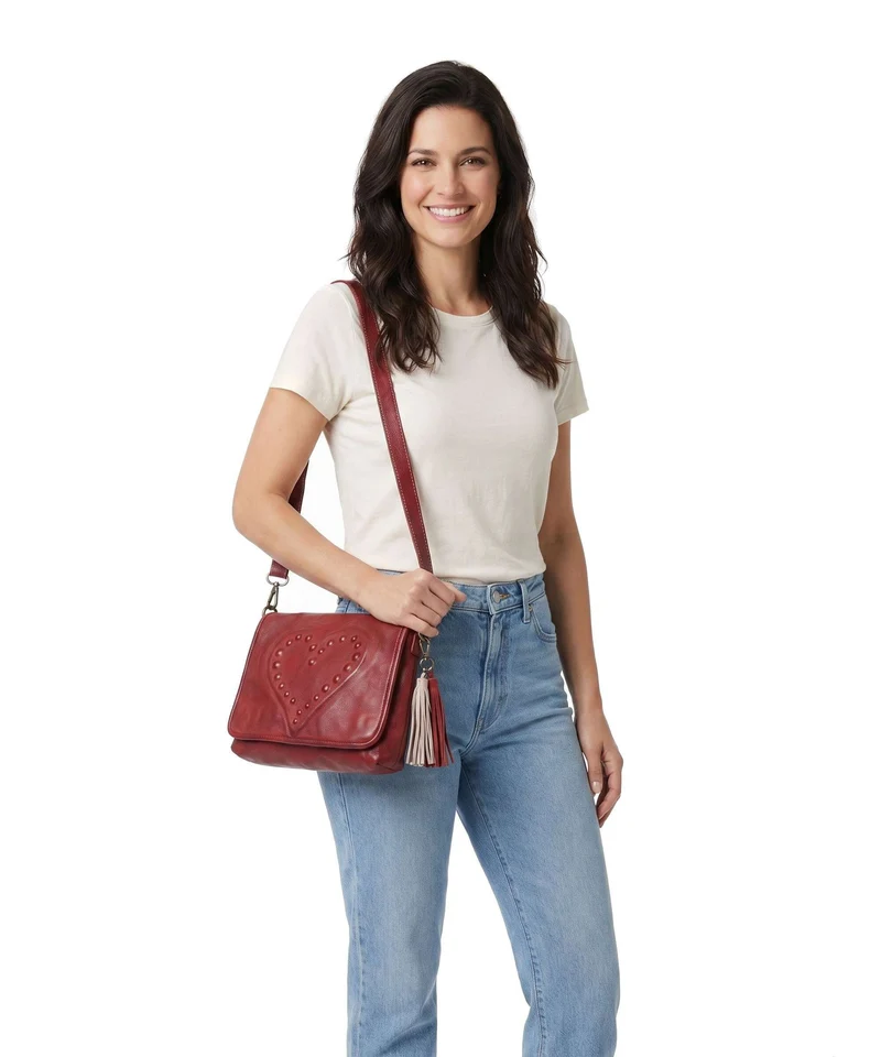 Taschendieb Wien Johnstrasse 3 Sac bandoulière burgundrausch