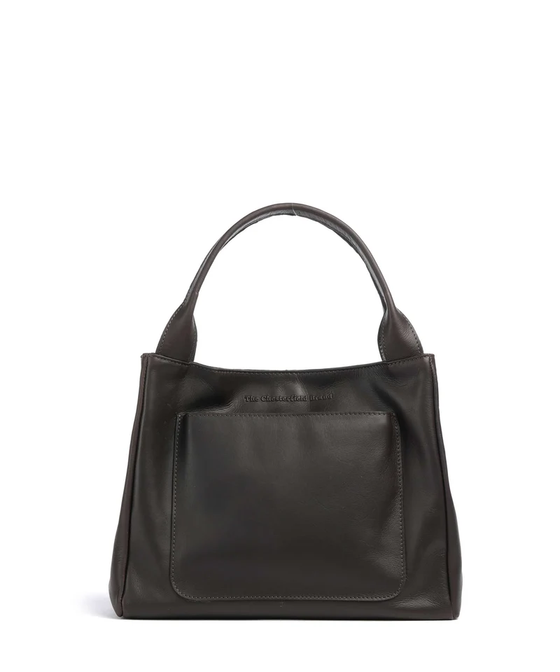 The Chesterfield Brand Wax Pull Up Cow Tenara Sac porté épaule brown