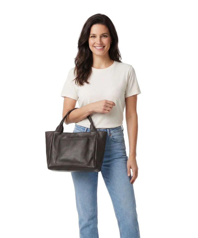The Chesterfield Brand Wax Pull Up Cow Tenara Sac porté épaule brown