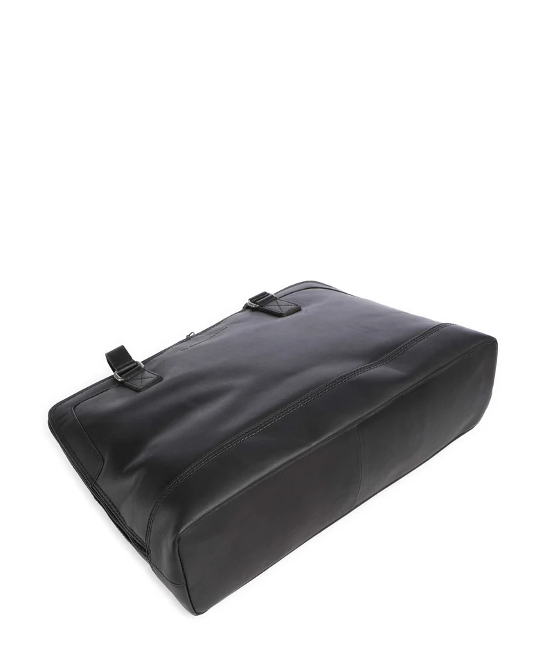 The Chesterfield Brand Wax Pull Up Cow Elvar Sac porté épaule black