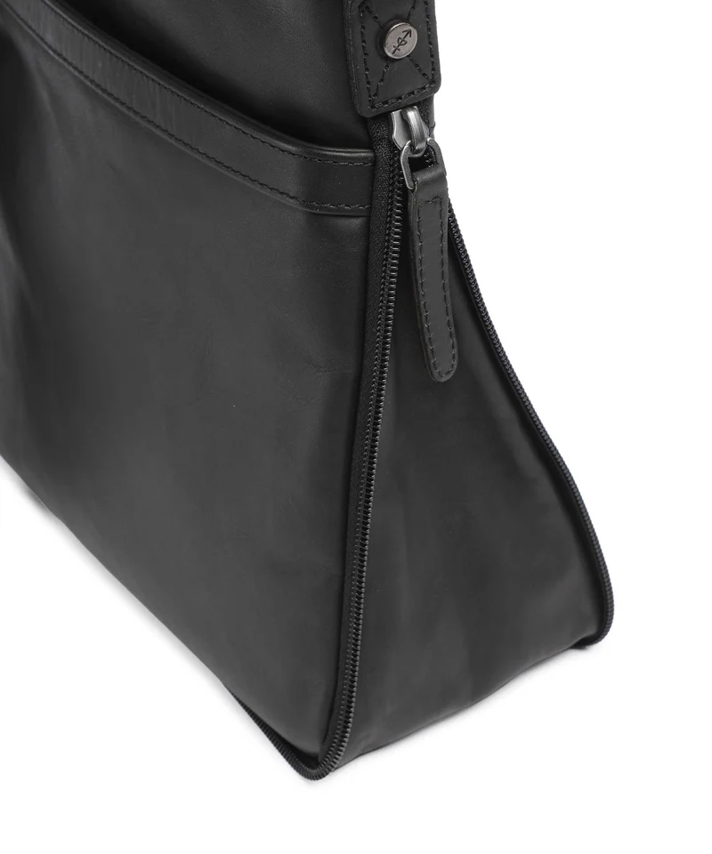 The Chesterfield Brand Wax Pull Up Cow Mirea Sac bandoulière black