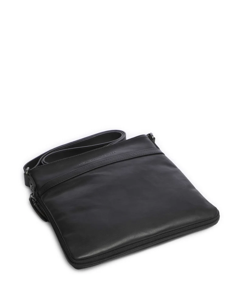 The Chesterfield Brand Wax Pull Up Cow Mirea Sac bandoulière black