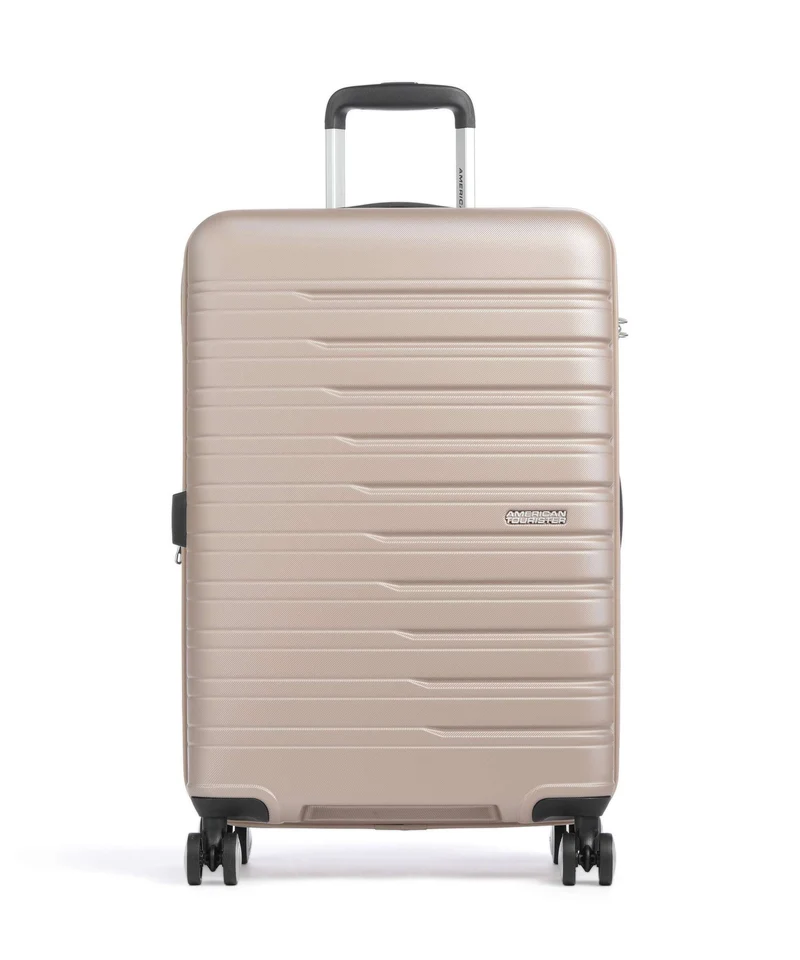 American Tourister Flashline Valise 4 roues ivory gold