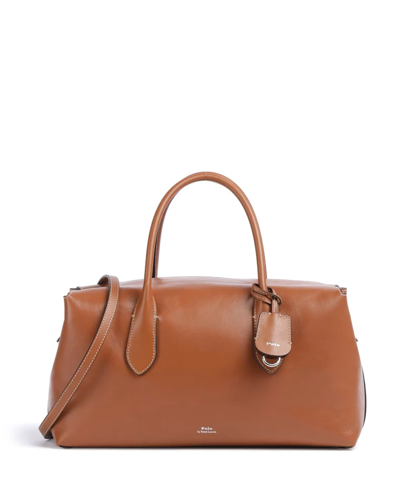 Polo Ralph Lauren Bellport Medium Sac à main cognac